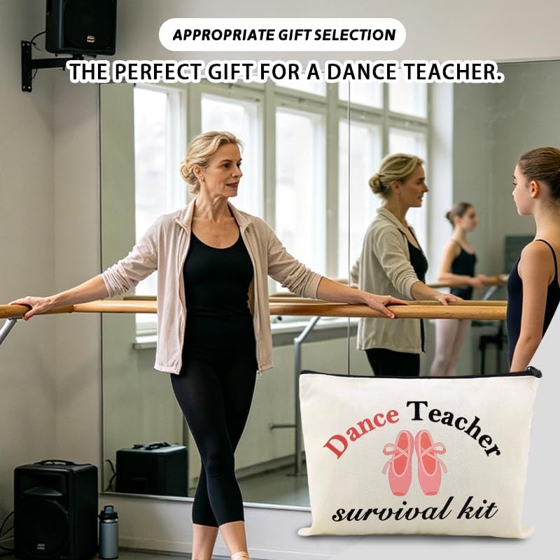 Dance Teacher Survival Kit Funny Makeup Storage Pouch - Image 3