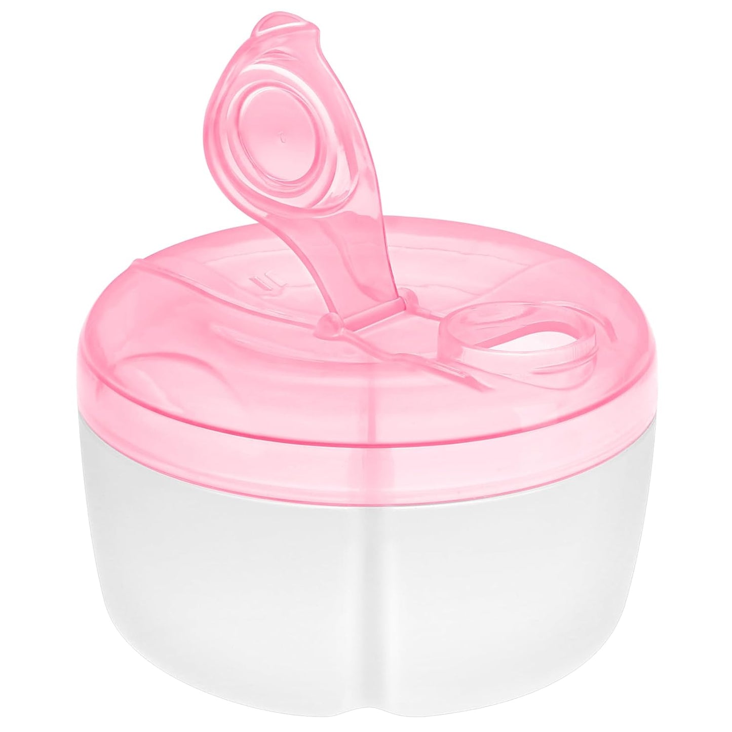 Accmor Baby Formula Dispenser On The Go, Formula Container to Go, Non-Spill Rotating Three-Compartment Formula Dispenser and Snack Storage Container for Infant Toddler Traveling
