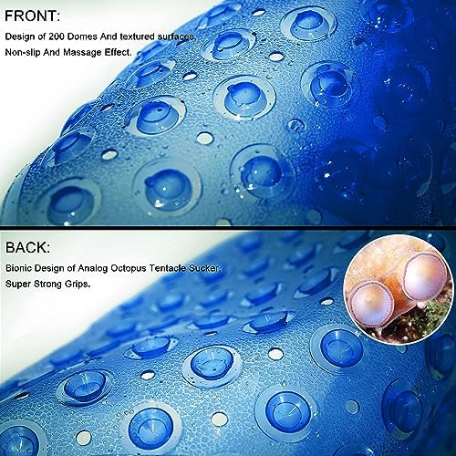 TEESHLY Bathtub Mats for Shower Tub, Extra Long Non-Slip 39 x 16 Inch Bath Mat - Image 2