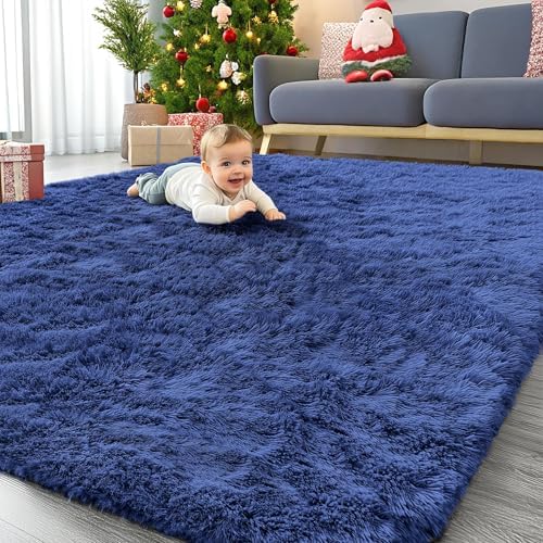 OLANLY 8x8 Machine Washable Large Area Rugs by OLANLY