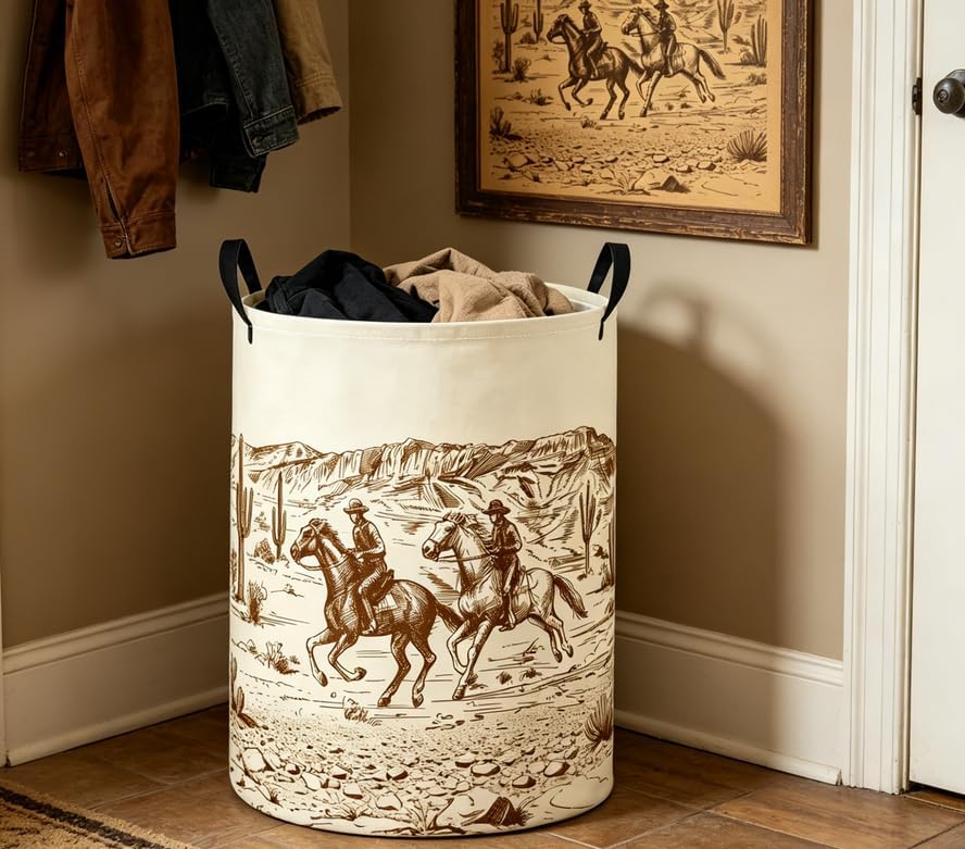 Baby Laundry Basket Baby Nursery Hamper Kids Laundry Basket Toy Storage Bin - Image 5