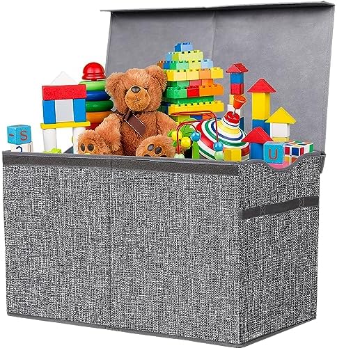 YOLOXO Toy Box Chest, Collapsible Sturdy Storage Bins by YOLOXO
