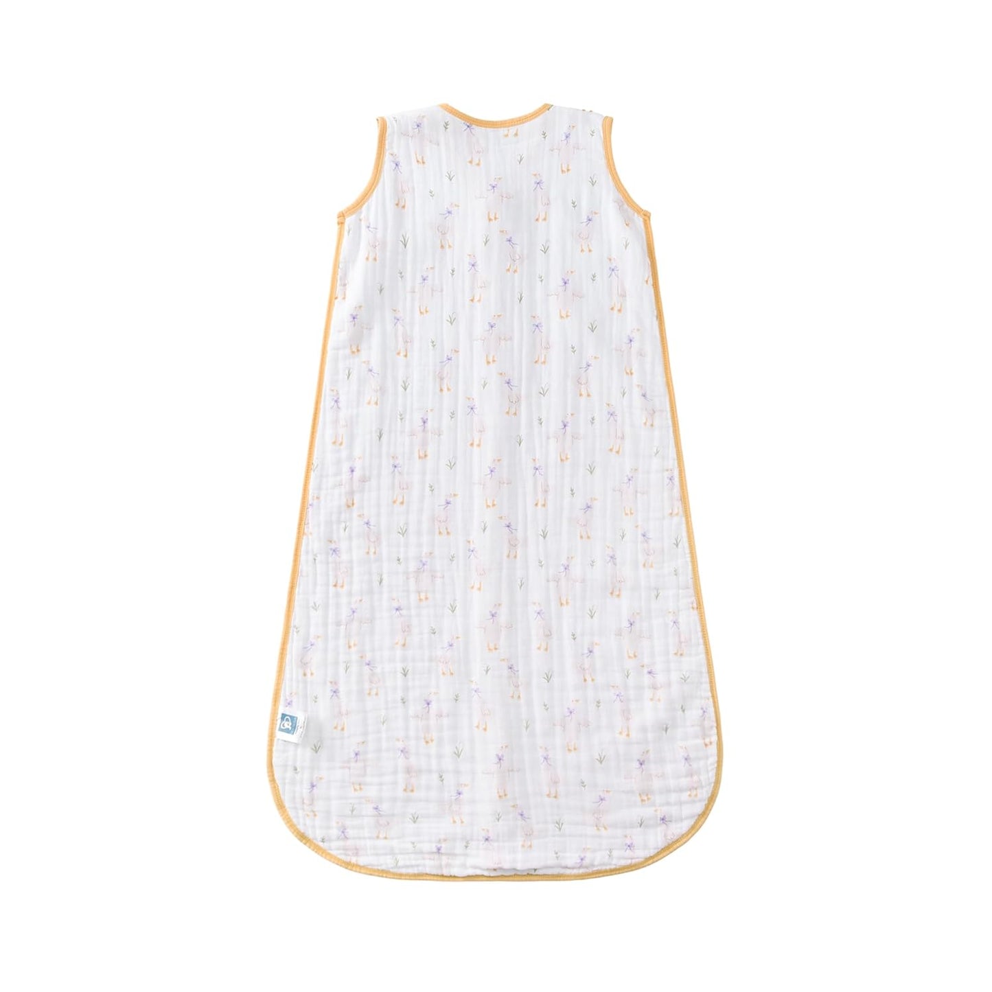 Baby Sleep Sack 2-4 T Baby Wearable Blanket 100% Organic Cotton 0.5 TOG Toddler Sleep Sacks 2- Way Zipper Soft 4 Layers 2T 3T 4T Goose