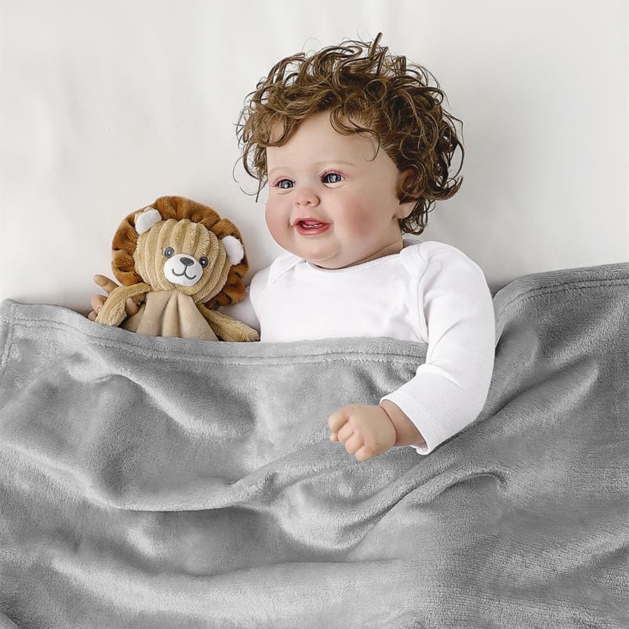 CREVENT Cozy Plush Baby Security Blanket, Loveys - Image 5