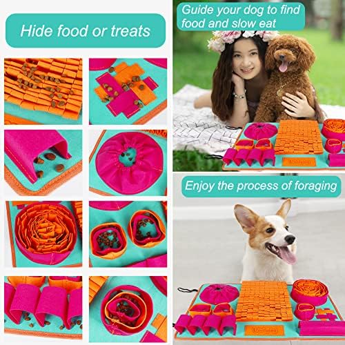 Vivifying Snuffle Mat for Dogs, Interactive Dog Enrichment Toys for Small Dogs - Image 6
