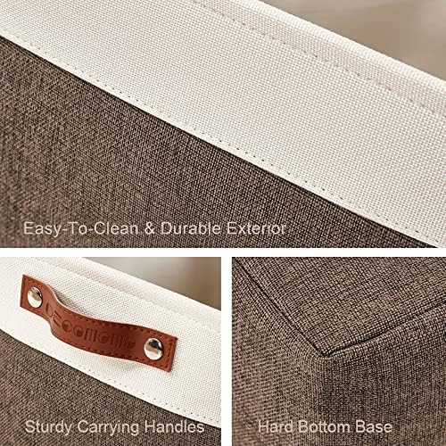 DECOMOMO Storage Bins, Extra Large Fabric Storage Baskets - Image 4