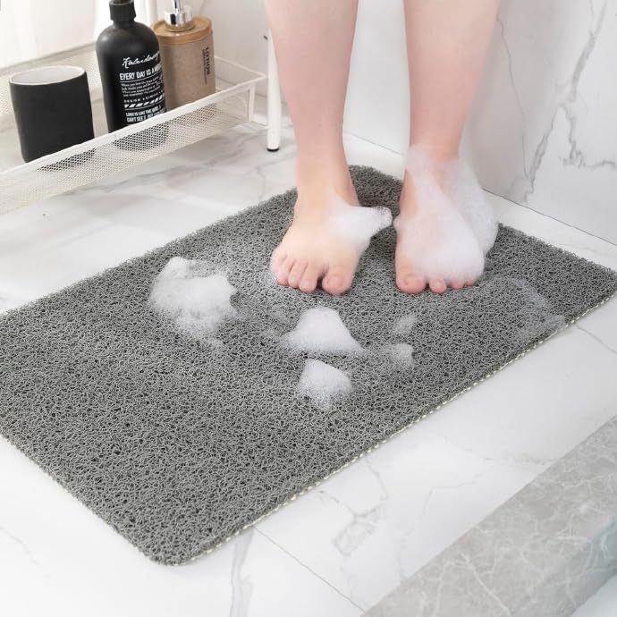Hargiis Non-Slip Bathtub Mat, 2 Pack Anti Slip Shower Mat, Fast Drying Bathtub - Image 3