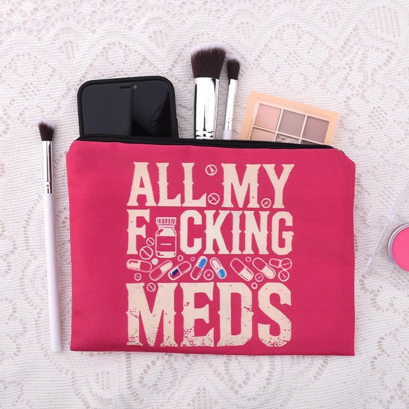 All My Meds Makeup Bag Med Pouch Bag - Image 3