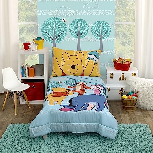 Disney Winnie The Pooh Funny Friends Aqua, Eeyore and Piglet 4 Piece Toddler by Disney