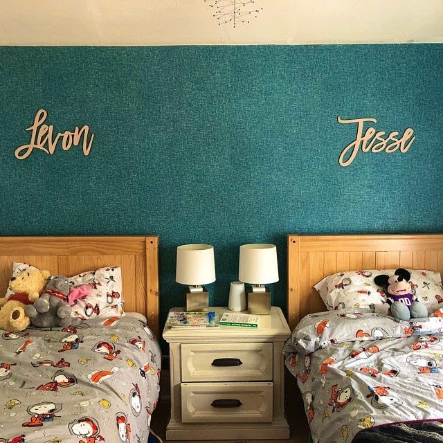 Custom Wooden baby name sign personalized nursery wall decor - Image 7