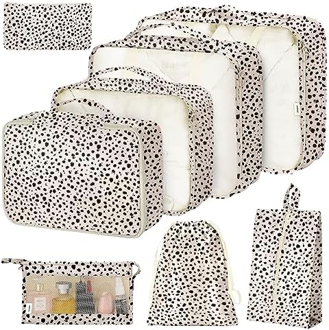 8 Set Packing Cubes for Suitcases, Packing Cube by Hatisan