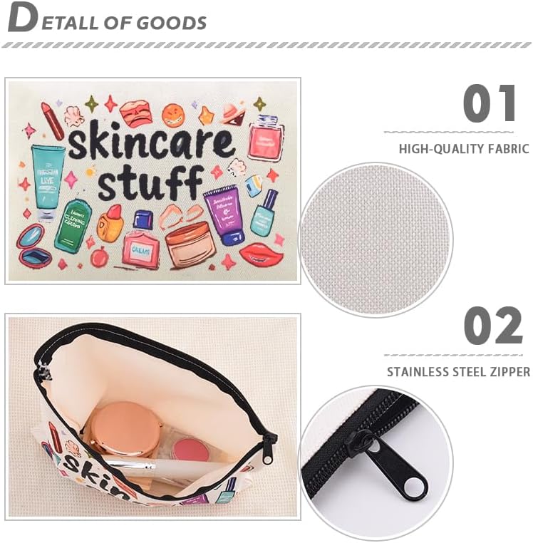 Makeup Storage Pouch Make Up Organizer Bag Travel Storage Bag - Image 5
