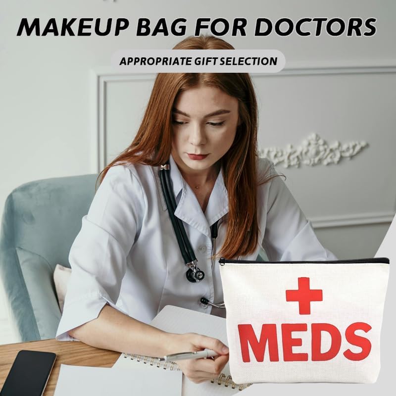 Meds Bag Makeup Storage Pouch Nurse Med Medicial Organizer Travel Bag - Image 4