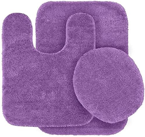 #6 Bath Mat, Contour Mat, and Lid Cover, by Unknown