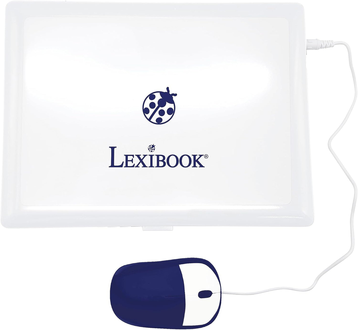 Lexibook - Bilingual and Educational Laptop English/Spanish - Toy for Children, 170 Activities to Learn Languages, Mathematics, Logic, Clock Reading, Play Games and Music, Large Screen - JC599i2
