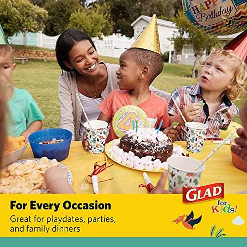 Glad for Kids Disposable Paper Cups, 9 Oz - Image 5