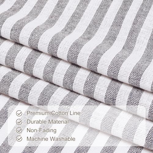 ASPMIZ Farmhouse Valances for Windows, 60x14 Inches, 1 Panel - Image 4