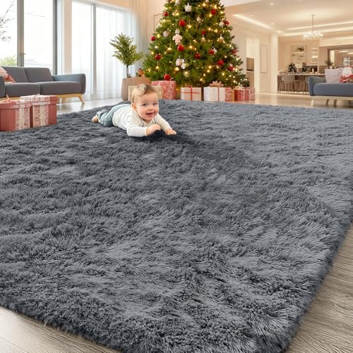OLANLY 7x8 Machine Washable Large Area Rugs by OLANLY