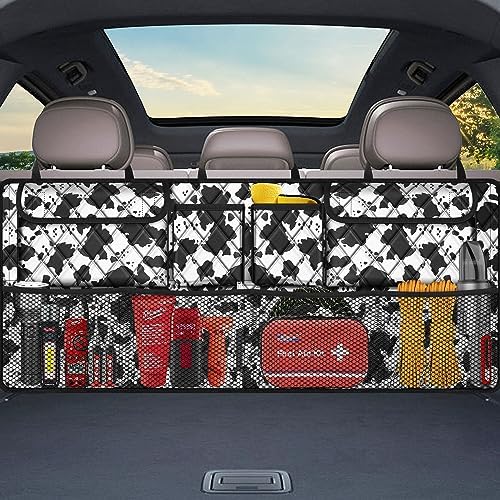 Femuar Car Trunk Organizer, Large Capacity Backseat Trunk Organizer, - Image 7
