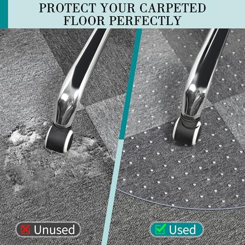 BesWin Office Chair Mat for Carpet, Heavy Duty - Image 3