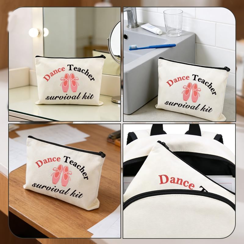 Dance Teacher Survival Kit Funny Makeup Storage Pouch - Image 4
