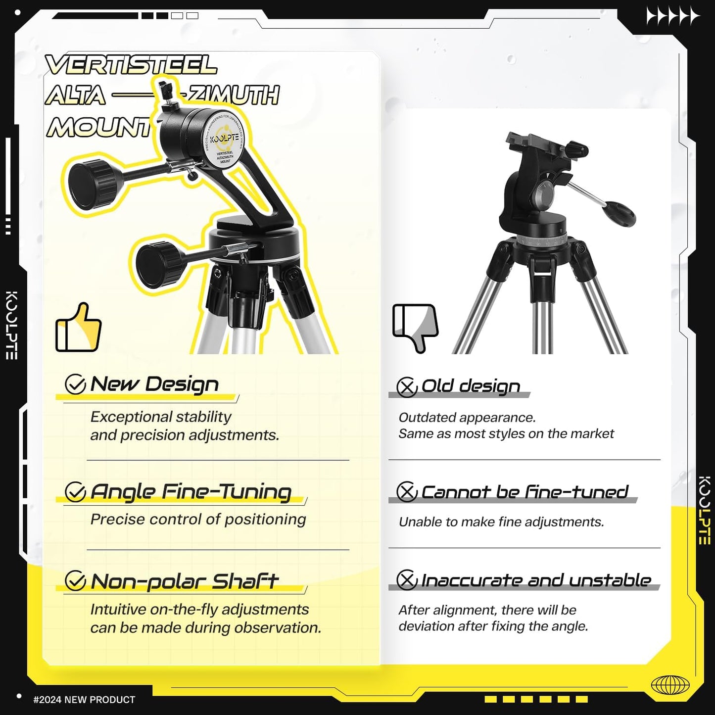 Telescope, 90mm Aperture 700mm - Vertisteel AZ Mounting Base, Highly Adjustable Telescopes, Ideal for Adults, Astronomers & Kids with Carrying Case, Wireless Remote, Phone Adapter (White)