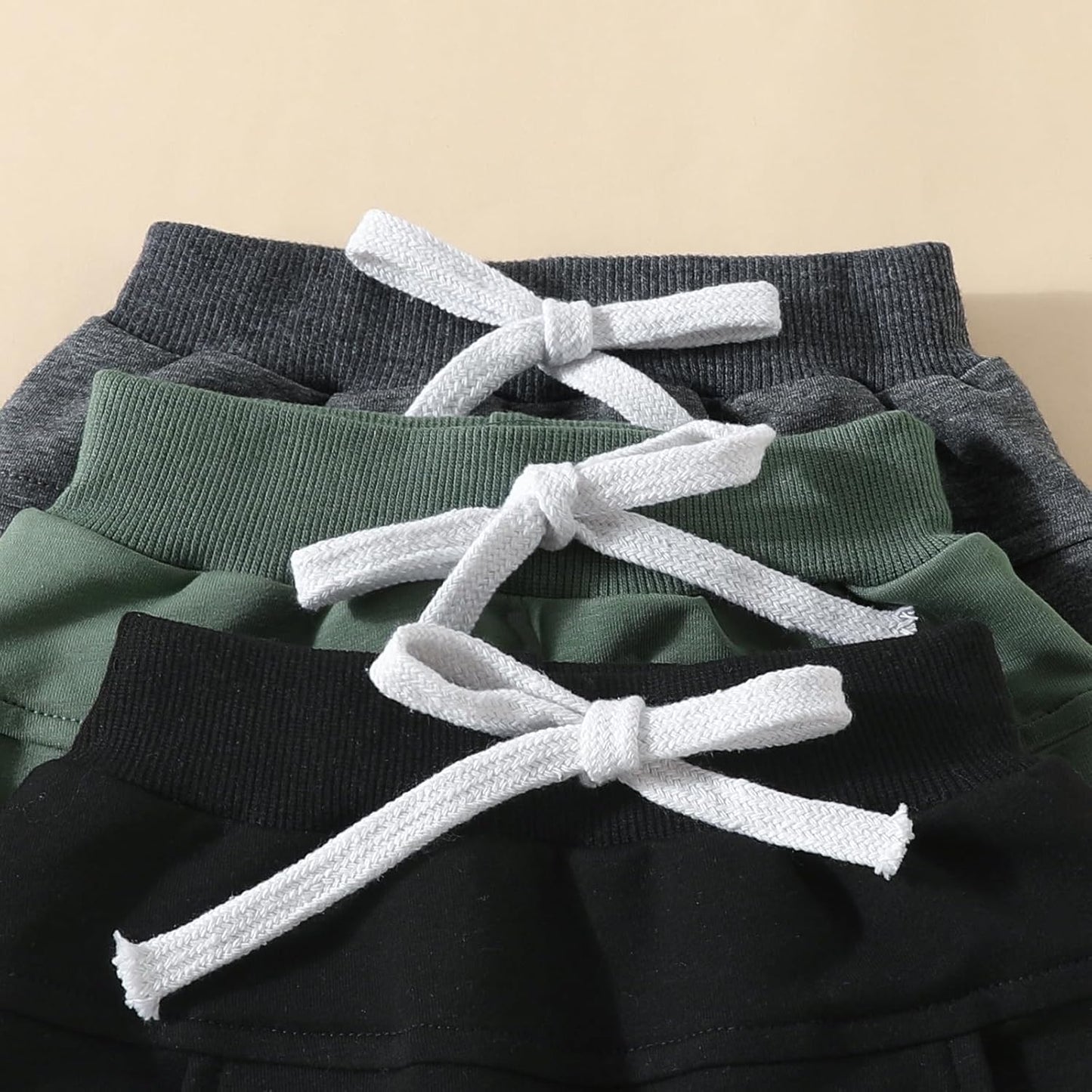 Baby Pants Toddler Infant Newborn Baby Boy Girl Sweatpants Long Joggers Pants Unisex Boy 's Clothing 3 Pack
