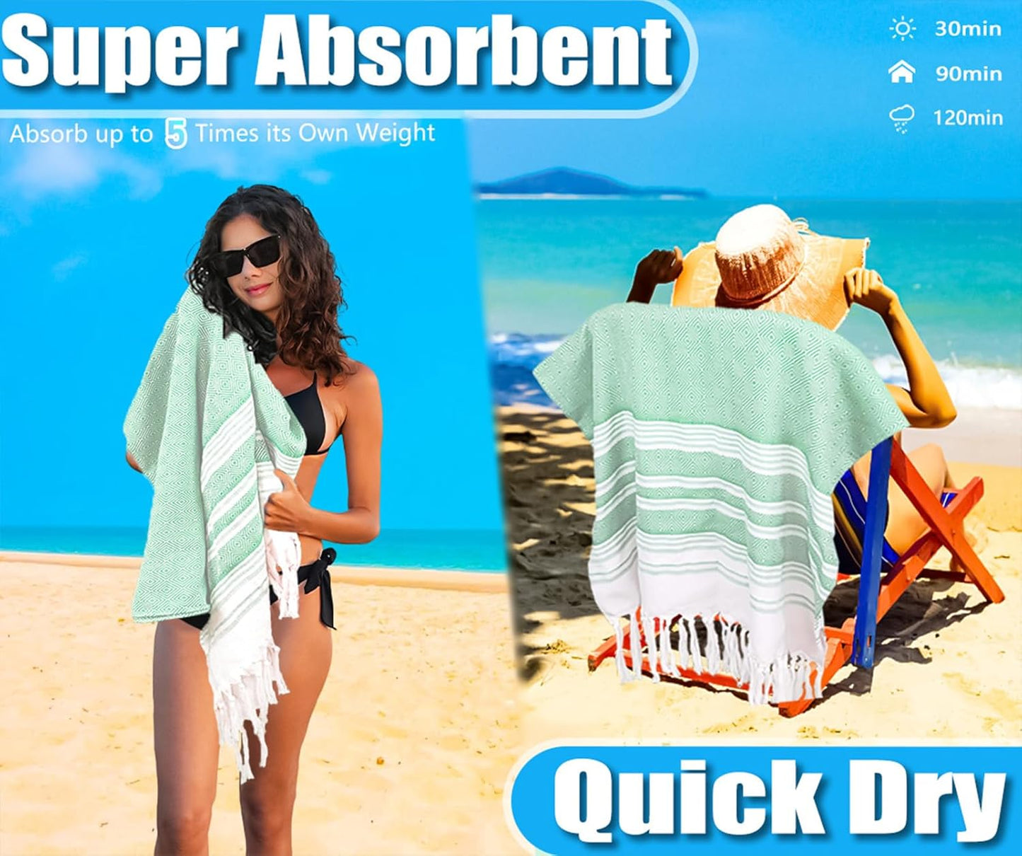 Oversized Turkish Beach Towel Blanket Cotton Giant XL Sandproof Towels Huge Linen XXL Extra Large Big Throw Quilt Blankets for Adults Cloud Travel Camping Glamping Accessories Essentials