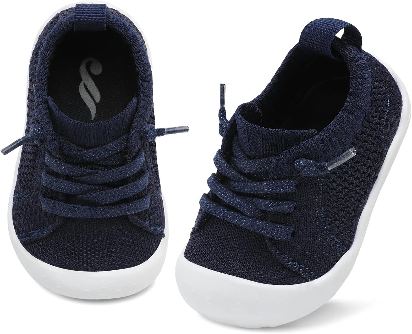 JIASUQI Baby Shoes for Toddler Boys Girls Sneakers Slip on Walking Shoes for Babies