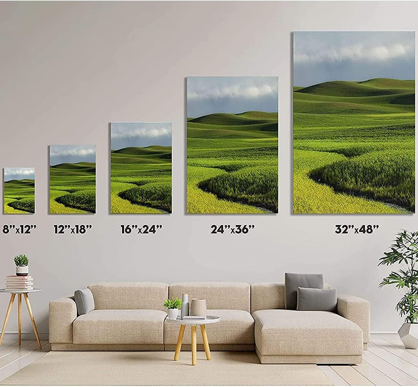 Personalized Family Street Sign Multi-Name Canvas Or Poster Wall Art, Street Sign Customized With Name, Best Gifts For Parents, Grandparents From Kids Daughter Son, Christmas Gift For Family #06