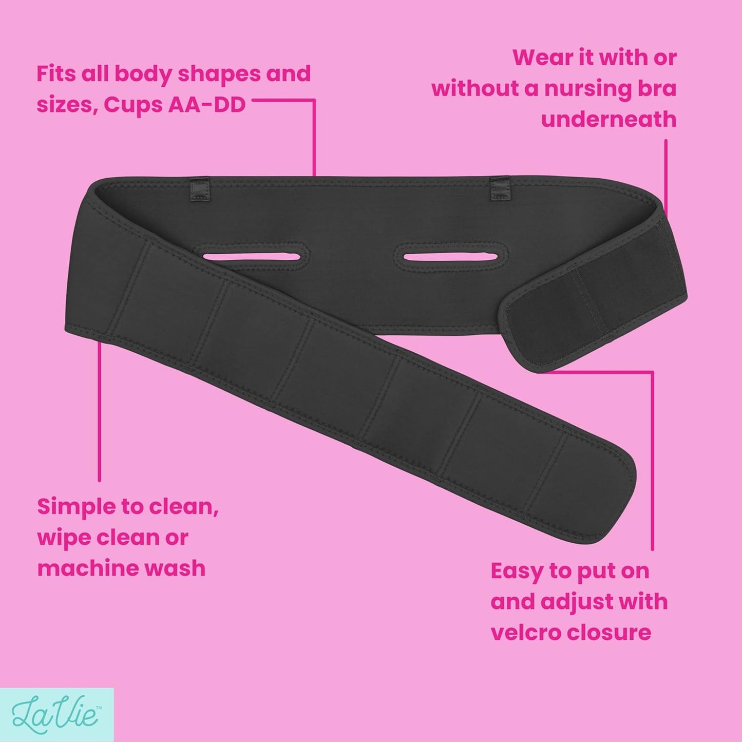 Pump Strap Hands-Free Pumping Bra, Breast Pump Bra for Breastfeeding Pumps for Women, Hands Free Pumping Bustier