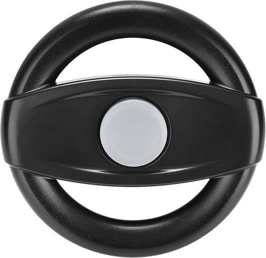 Accmor Stroller Steering Wheel Toy, Pretend Driving Simulated Steering Wheel for Baby Stroller Shopping Carts, Universal Detachable Funny Stroller Shopping Carts Toy Attachment Accessories