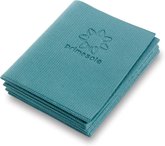 Folding Yoga Travel Pilates Mat Foldable Easy to Carry to Class Beach Park Tear resistant Travel Picnics 4mm Thick 9 Colors