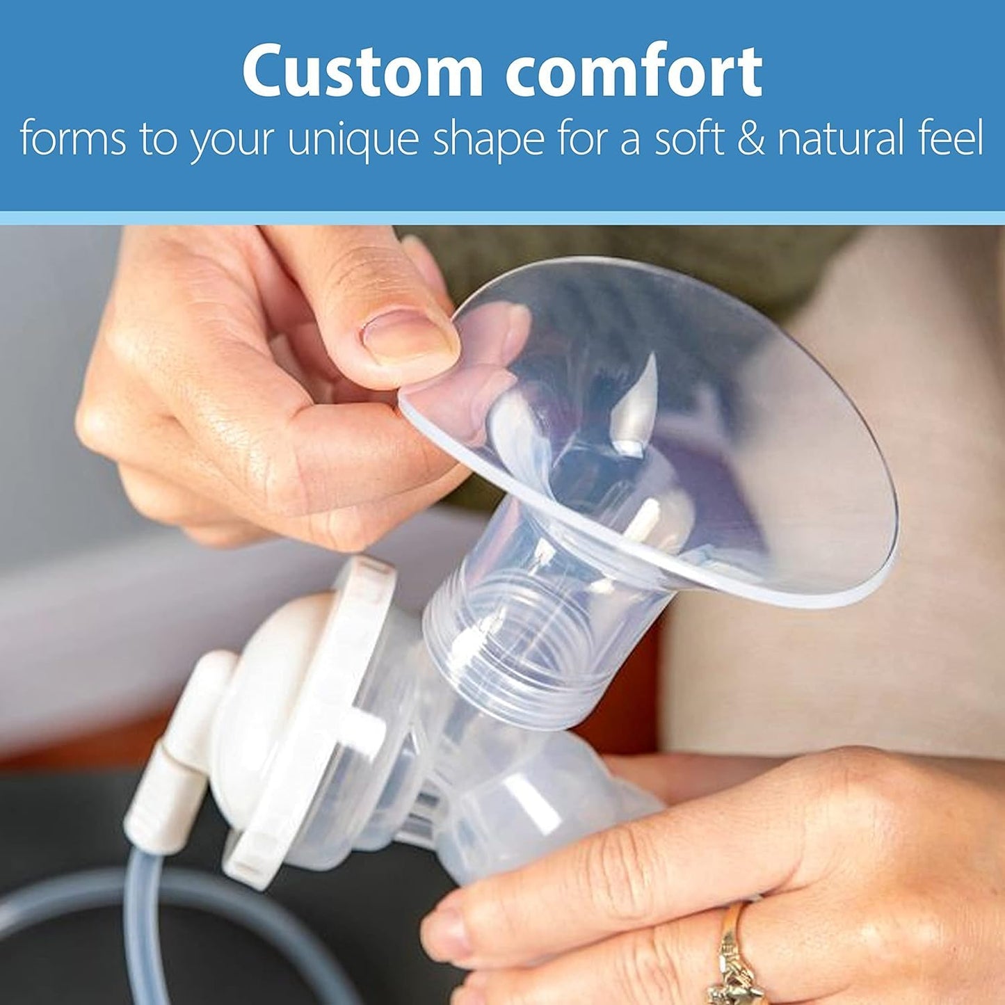 Dr. Brown's Customflow Double Electric Breast Pump and Dr. Brown's Options+ Anti-Colic Baby Bottle - 8oz - 4pk