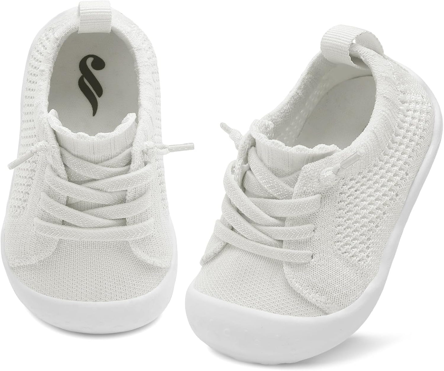 JIASUQI Baby Shoes for Toddler Boys Girls Sneakers Slip on Walking Shoes for Babies