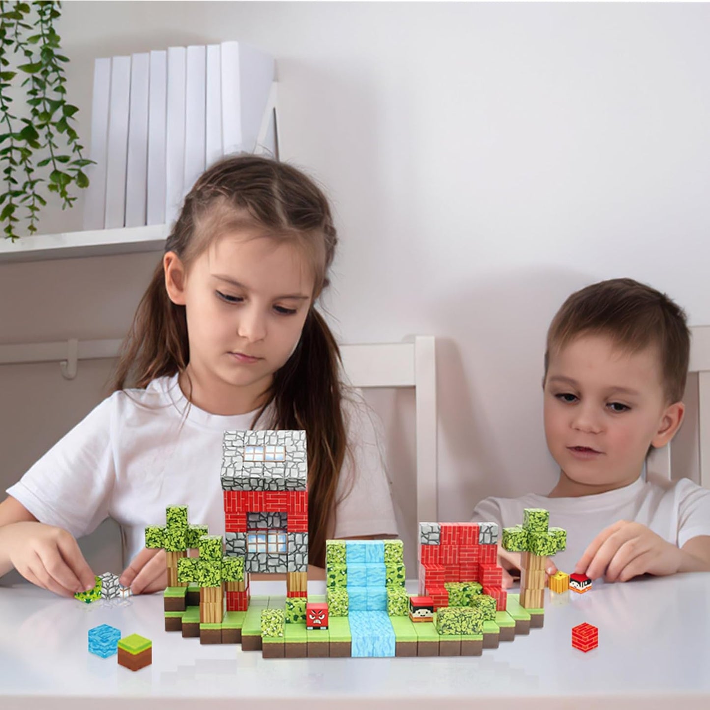 Magnetic Building Blocks STEM Toys for Kids Ages 3-12 – 120 PCS Educational Construction Set with Storage Bag, Safe & Durable Learning Toys for Toddlers Children Boys Girls