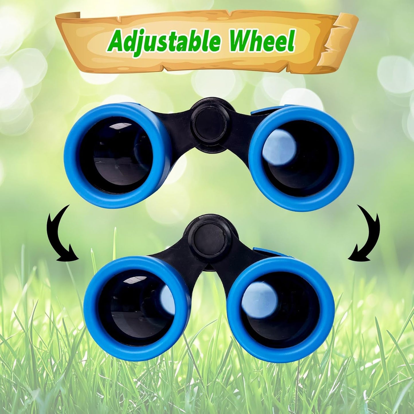 Binoculars for Kids, Kids Binoculars for Ages 3-12 Boys Girls, Outdoor Gifts Toys for Kids- Perfect for Bird Watching, Camping, and Outdoor Exploration