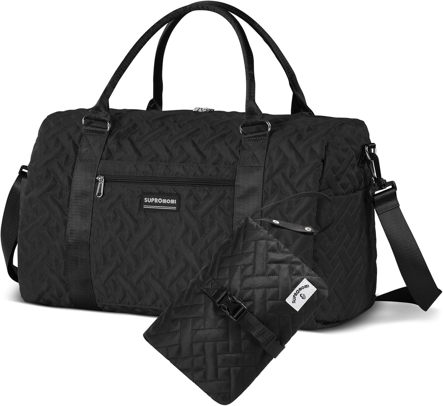 Diaper Bag Tote: Mommy Bag, Baby Bag for Boy and Girl, Mom Hospital Bag, Twins or 2 Kids Diapers Bag