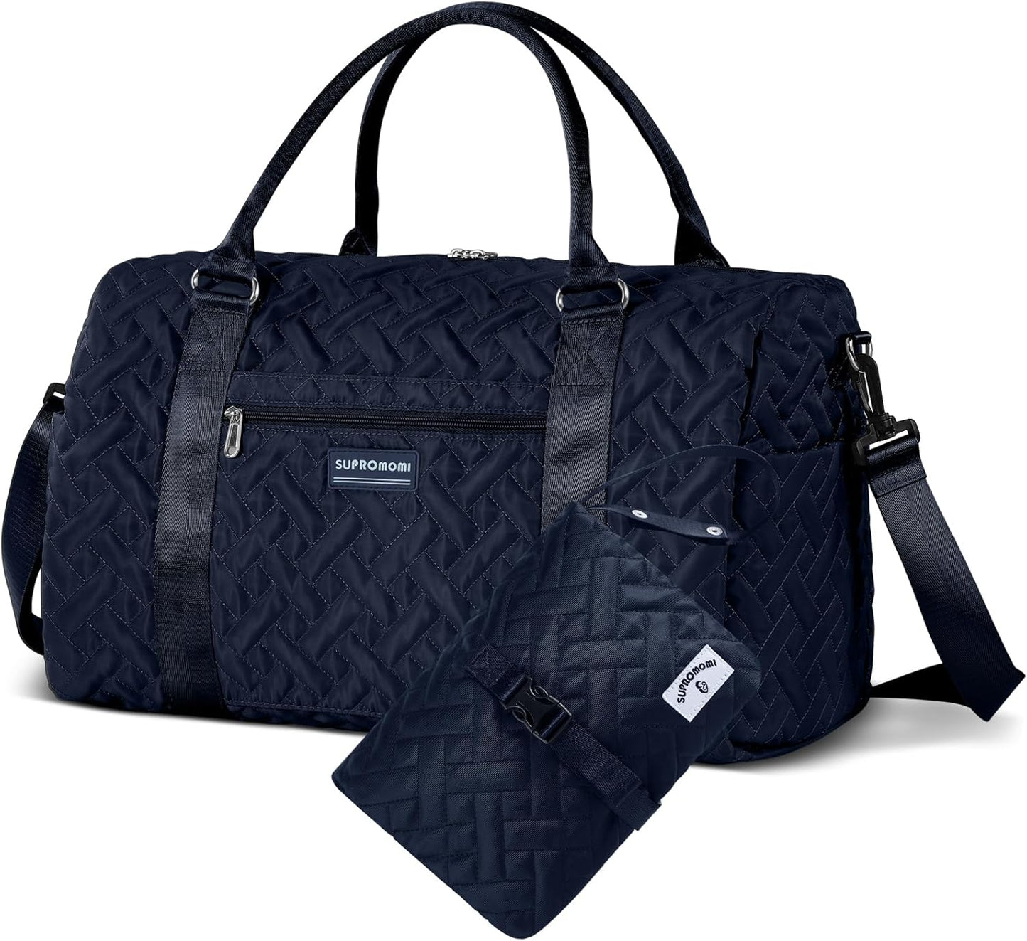 Diaper Bag Tote: Mommy Bag, Baby Bag for Boy and Girl, Mom Hospital Bag, Twins or 2 Kids Diapers Bag