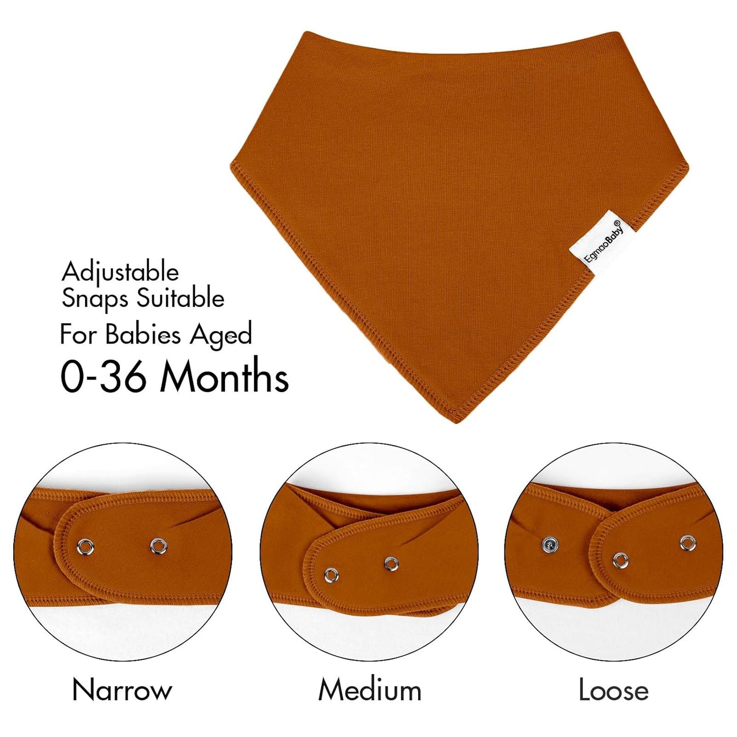 Baby Bandana Drool Bibs for Boys Girls,Super Absorbent Triangle Baby Bibs for Drooling and Teething,100% Cotton Soft for Infant,Newborn 12Pack