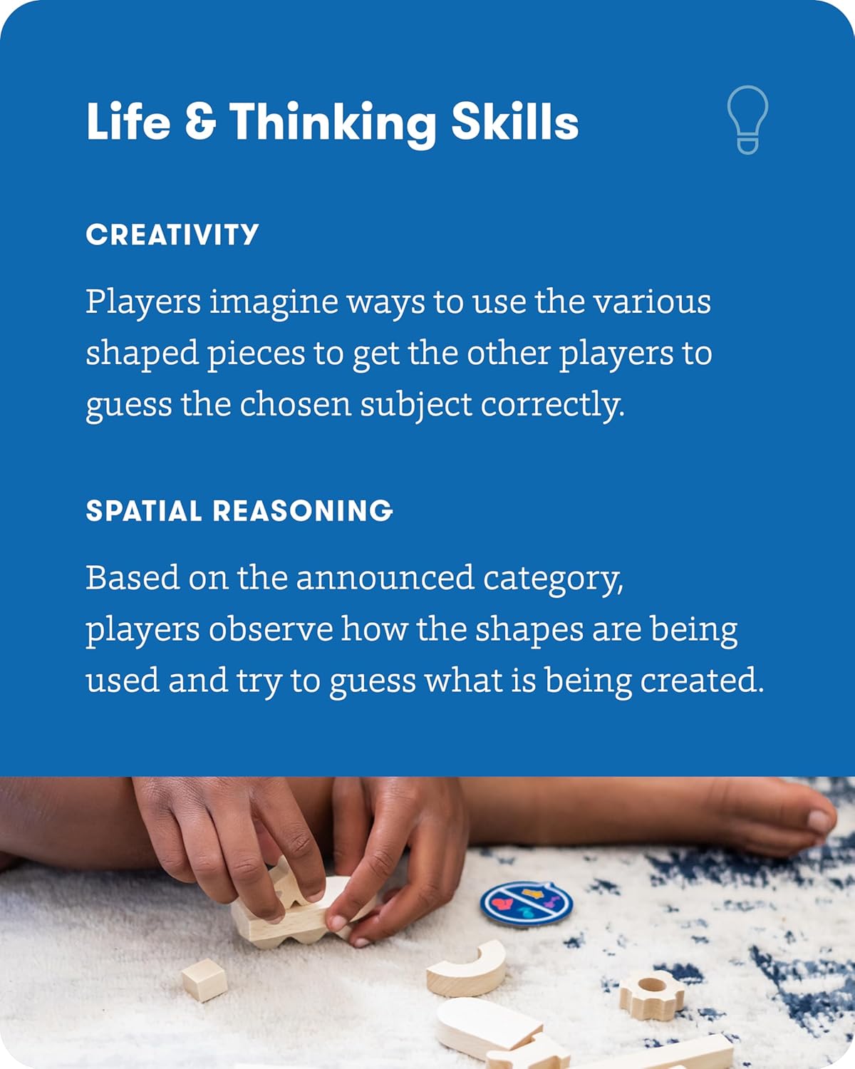 SimplyFun Asymbol - A Building and Communication Game That Challenges Your Creativity & Imagination - 3 to 6 Players - A Game for Kids Ages 8 & Up