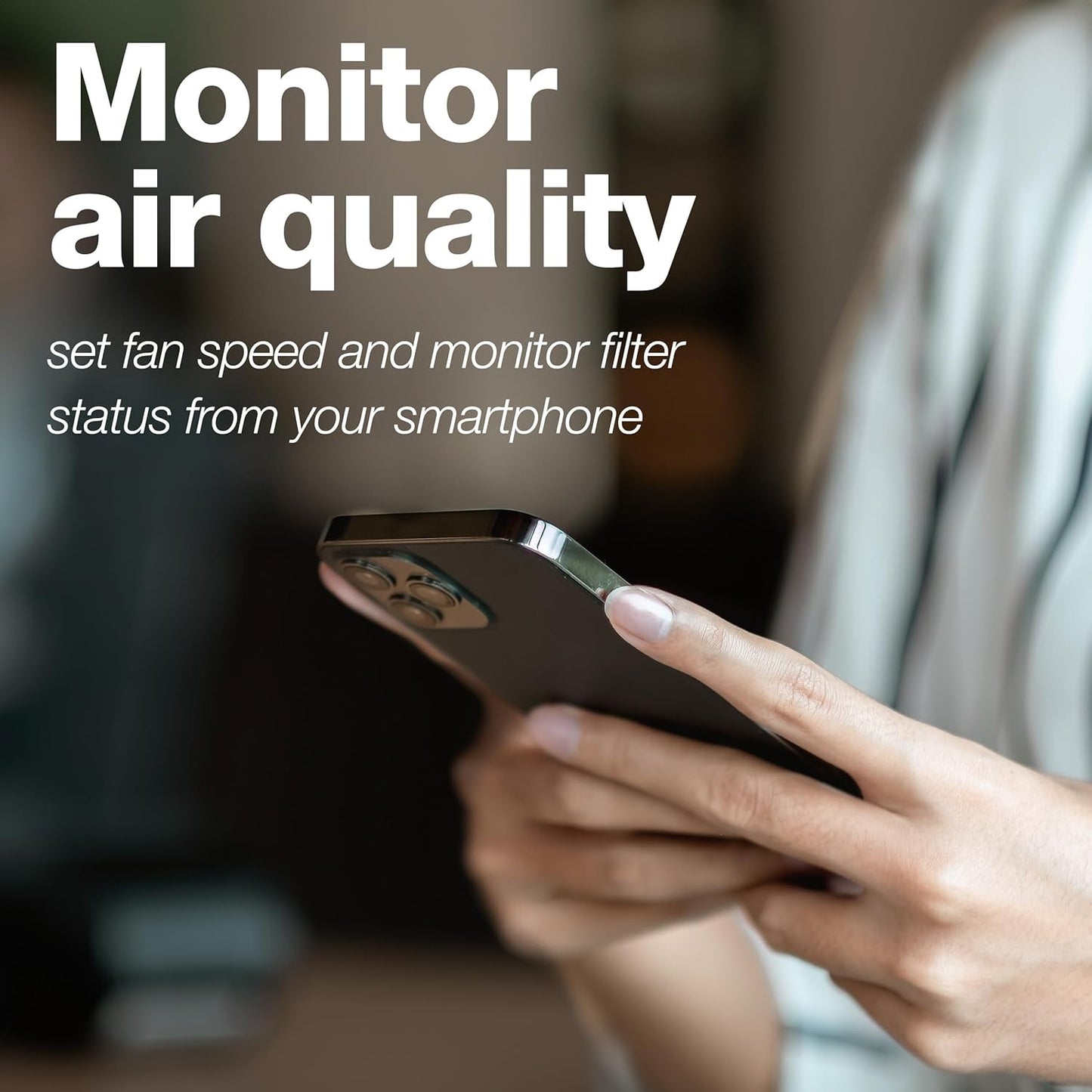 IQAir GC MultiGas XE Air Purifier - 3-Pack – Smart MultiGas Filtration for Spaces up to 3375 sq ft - Chemicals, Odors, VOCs, and Particles, Swiss Made, WiFi Enabled