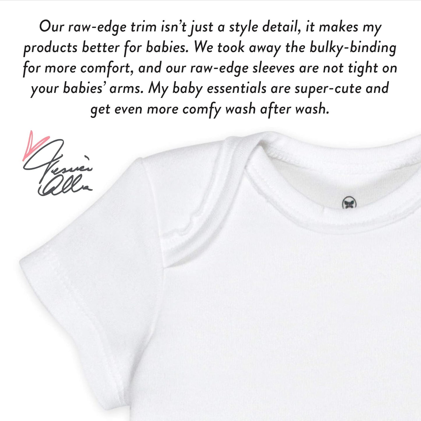 HonestBaby unisex-baby 10-pack Short Sleeve Bodysuits One-piece 100% Organic Cotton for Infant Baby Boys, Girls