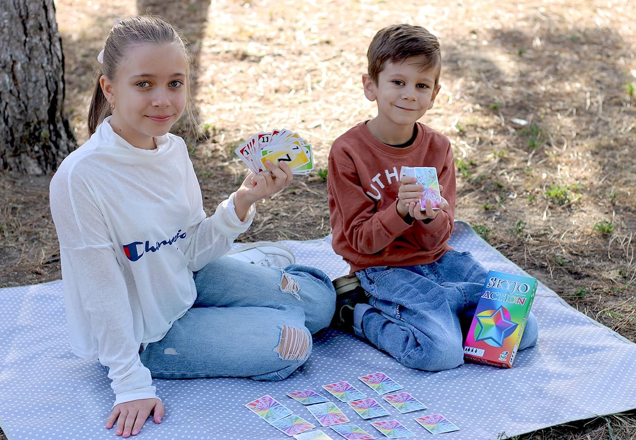 magilano SKYJO Action The New exciting Card Game for Kids and Adults.