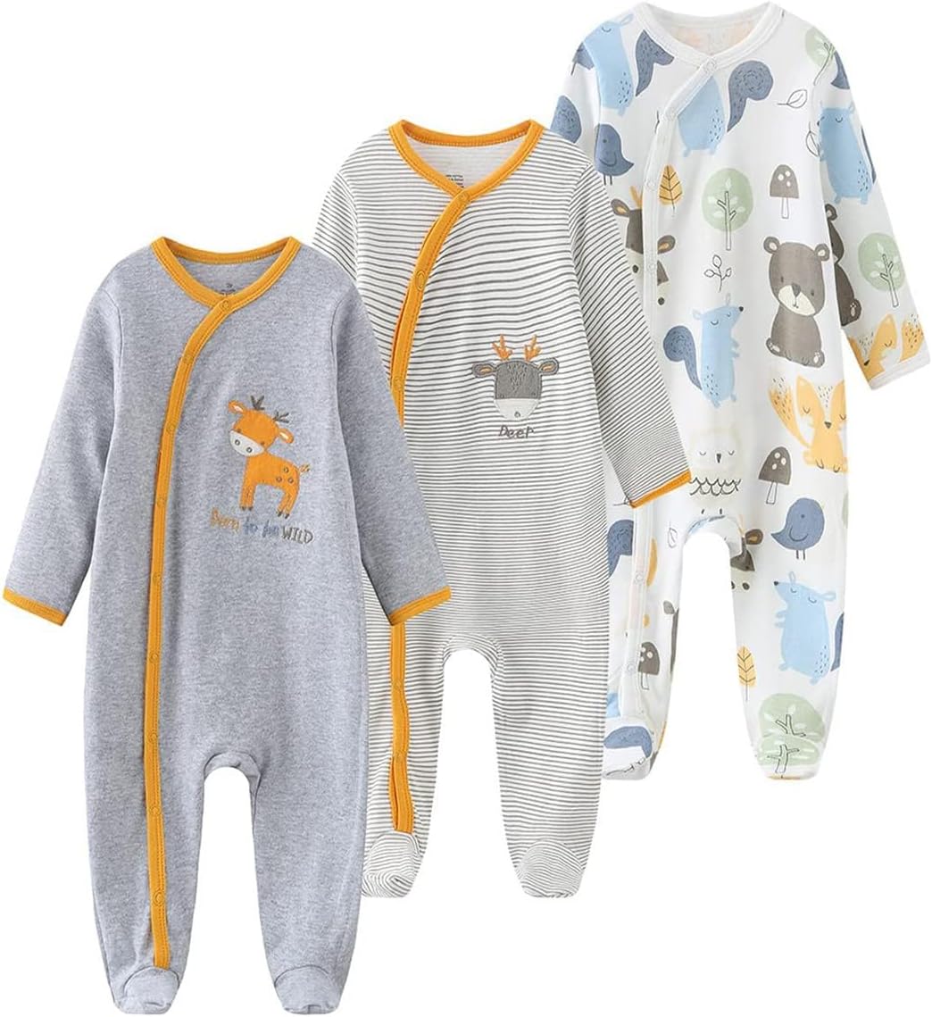 Newborn Layette Gift Set 27-Piece Baby Girl Clothes Bodysuits, Pants Essentials and Accessories 0-12Months