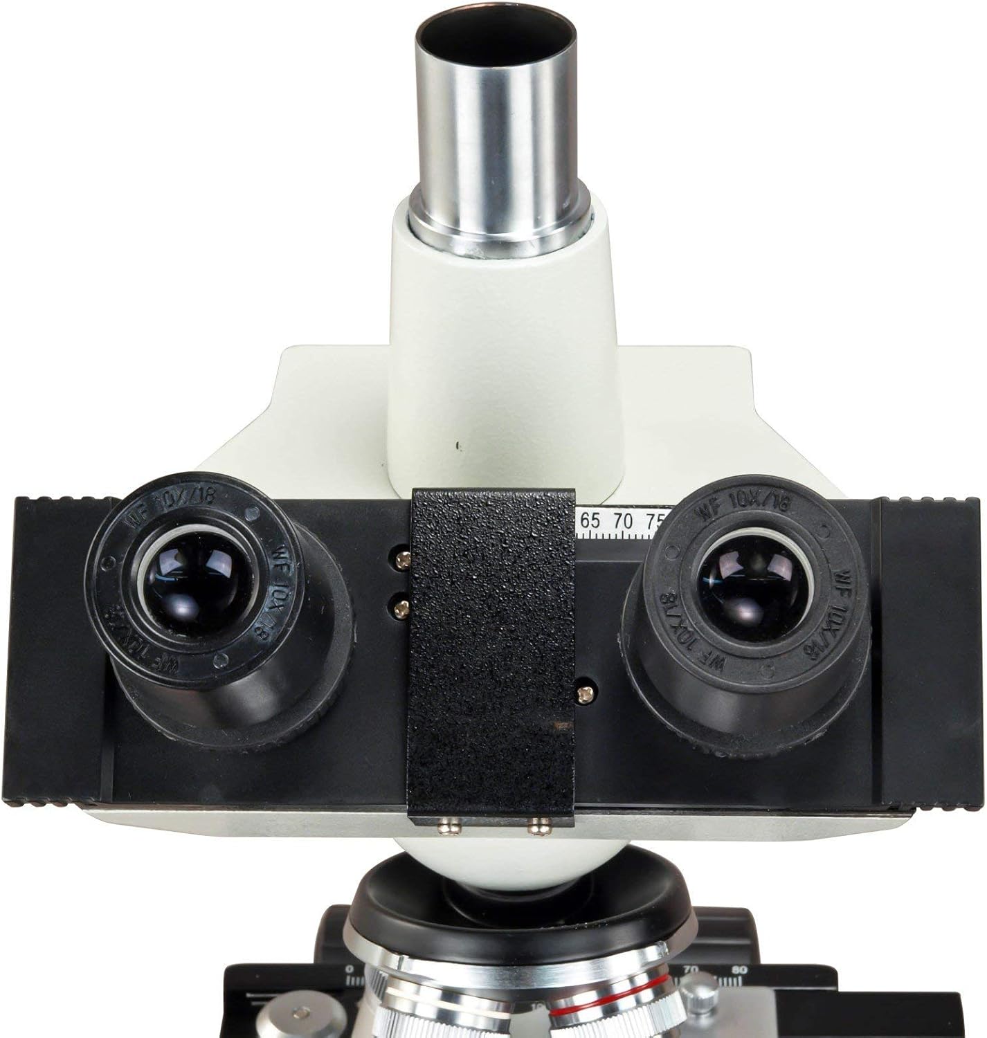OMAX M83EZ-C02 Digital Lab Trinocular Compound LED Microscope - 40X-2500X Magnification - Features USB Digital Camera & Double Layer Mechanical Stage
