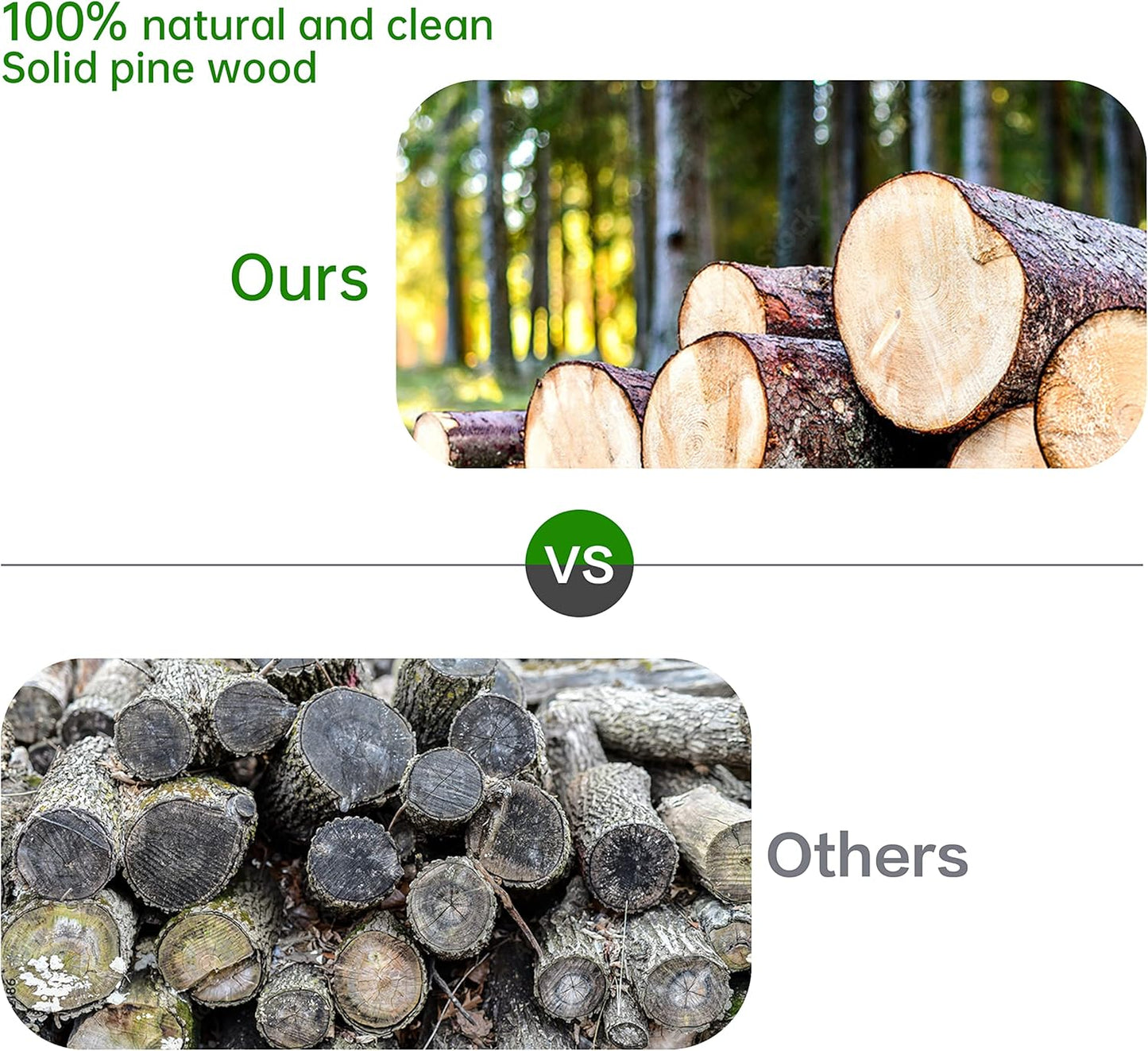 Musical Instruments , Natural Eco-Friendly Wooden Percussion Set Gift with Storage Box and Drawstring Backpack Bag-Improving Creativity and Coordination for Toddlers, Kids.