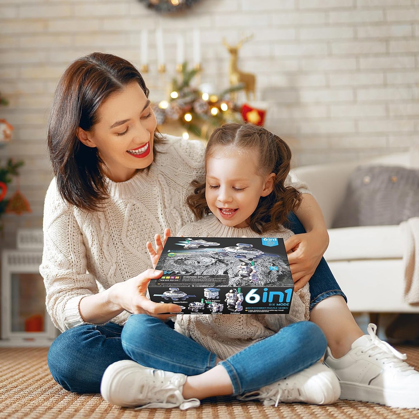 STEM Projects for Kids Ages 8-12 Solar Robot Kit 6-in-1 Space Toys for 10-Year-Old Boy Girl Gift Building Toys Science Kits Christmas Birthday Gifts for 8 9 10 11 12 Year Old, Blue