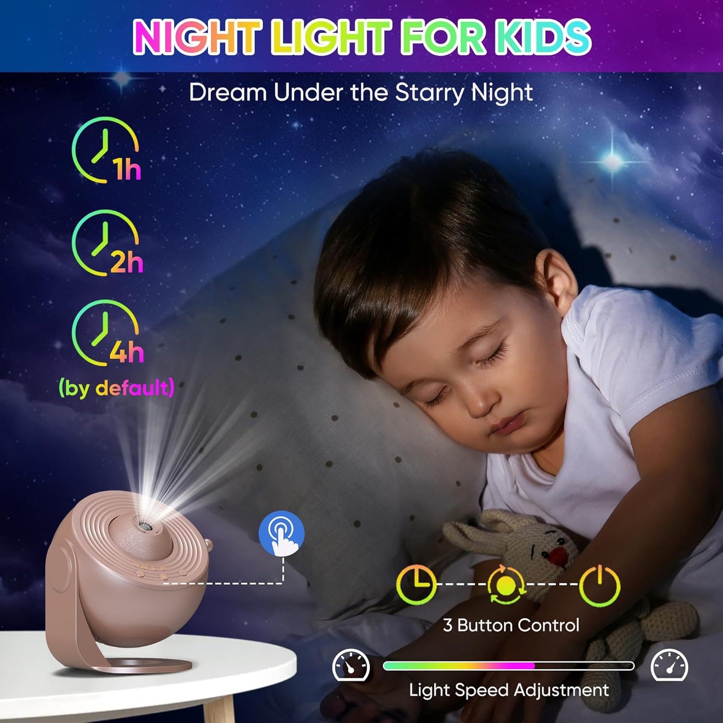 Galaxy Projector, 12 in 1 Planetarium Galaxy Star Projector for Bedroom, 360° Rotating Galaxy Star Night Light Projector for Kids, Home Theater, Ceiling, Room Decoration, Pink, ‎BL-DQY02