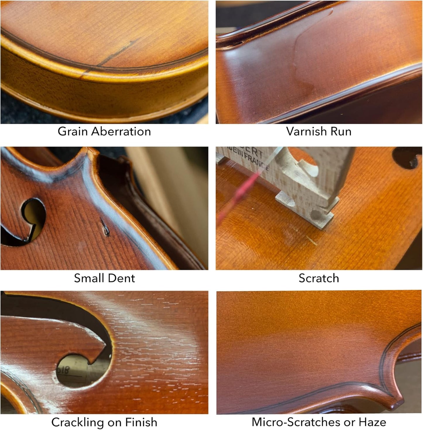 Bunnel Premier Violin Clearance Outfit 1/16 Size - Carrying Case and Accessories Included - Solid Maple Wood and Ebony Fittings By Kennedy Violins